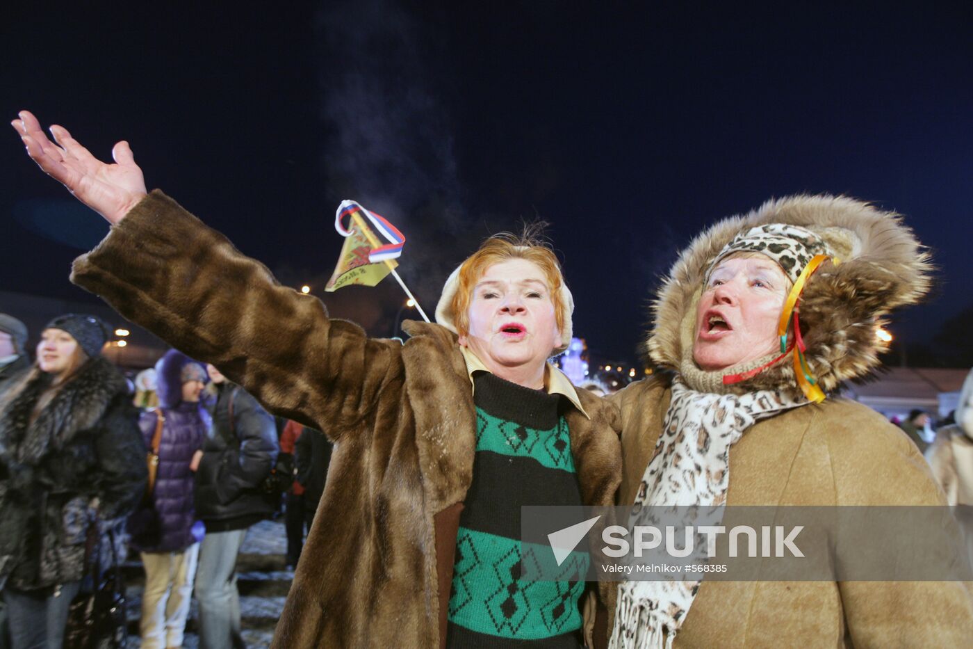 Muscovites celebrate Jolly Maslenitsa festival