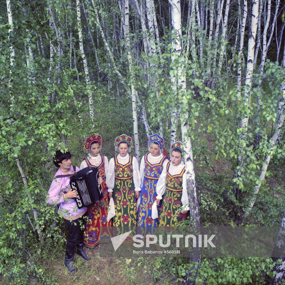 Choir that sings at Lyubertsy Palace of Culture