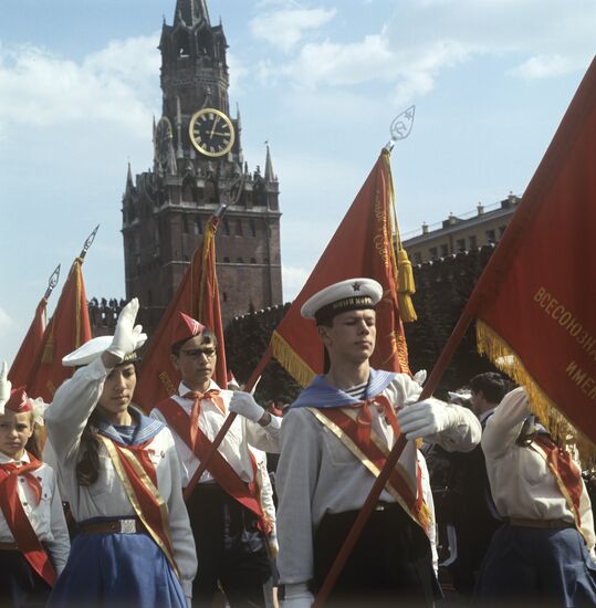 Parade on Red Square