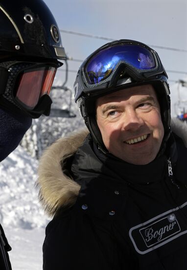 Dmitry Medvedev in photos