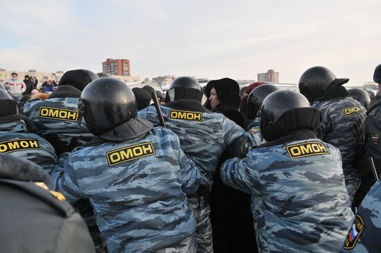 Traders forced out of Khasansky market in St. Petersburg