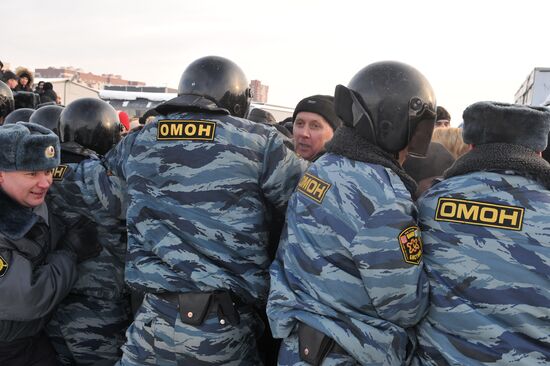 Traders forced out of Khasansky market in St. Petersburg