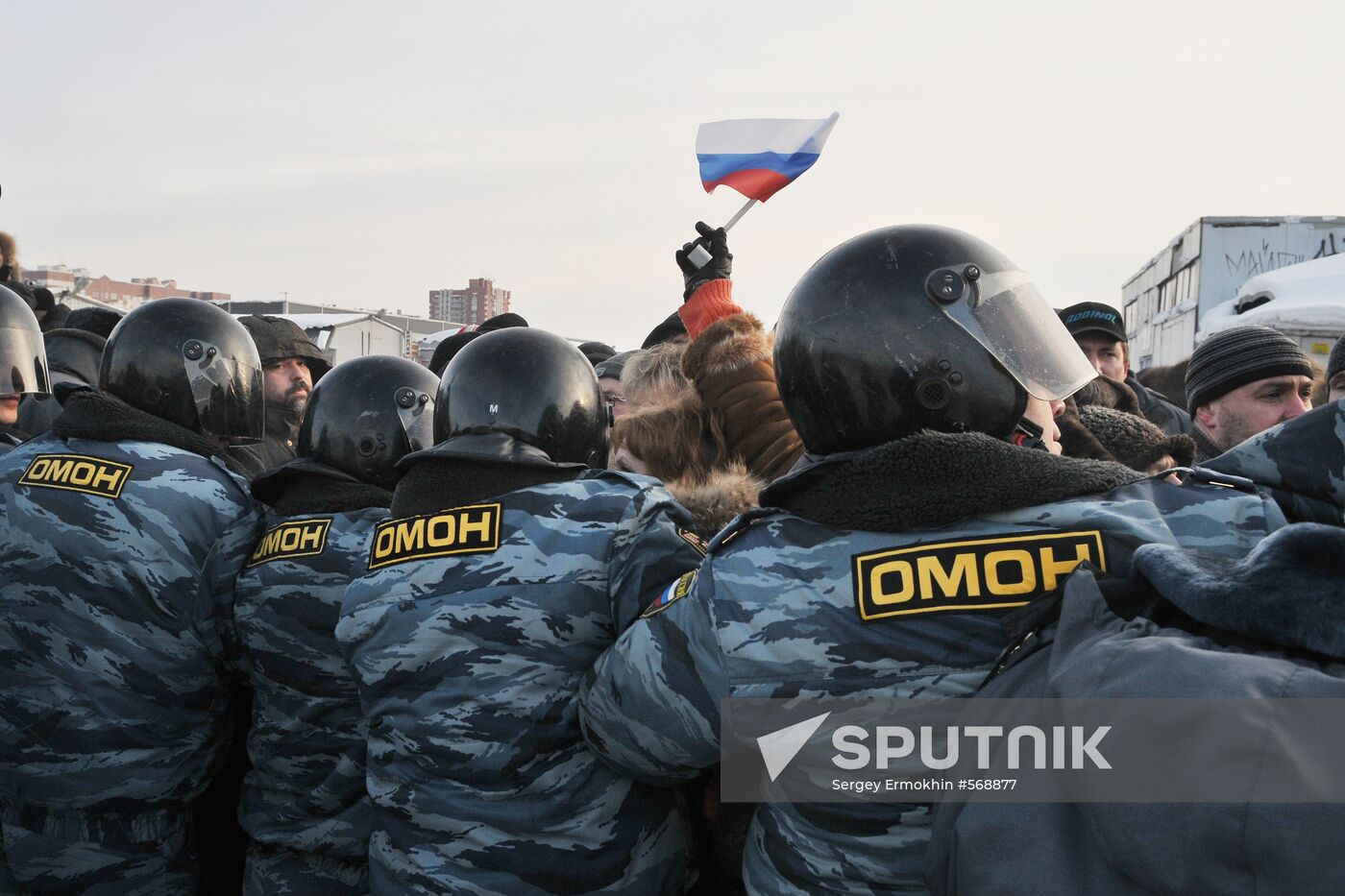 Traders forced out of Khasansky market in St. Petersburg
