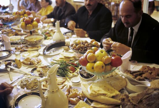 Georgian dinner