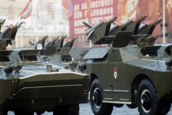 Military parade on Red Square