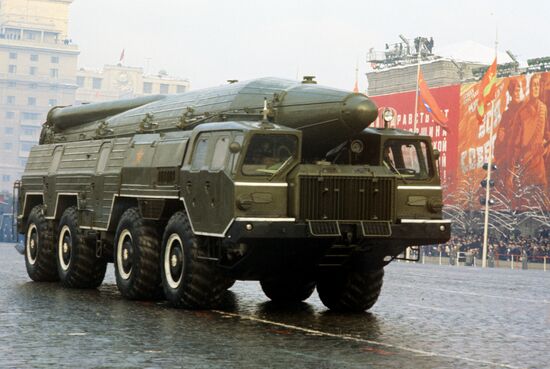 Military parade on Red Square