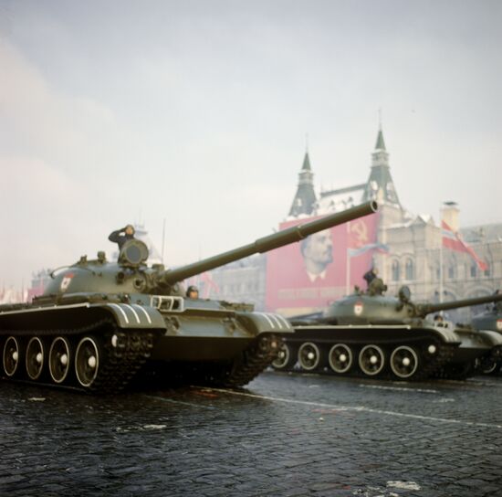 Military parade on Red Square
