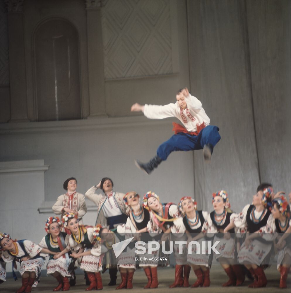 Ukrainian folk dance Hopak