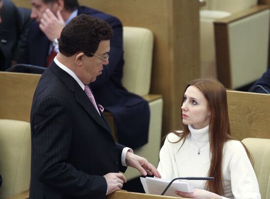 Svetlana Zakharova and Iosif Kobzon