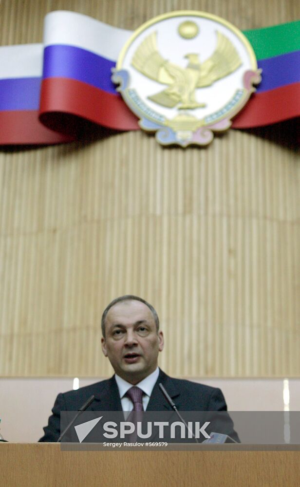 Daghestan's President Magomedsalam Magomedov