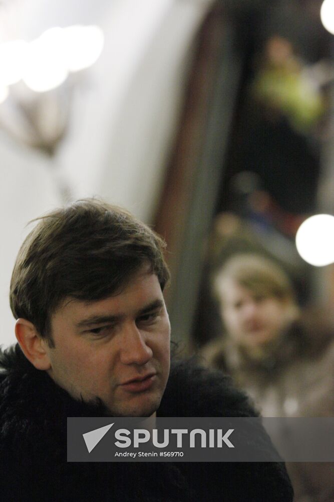 Writer Dmitry Glukhovsky