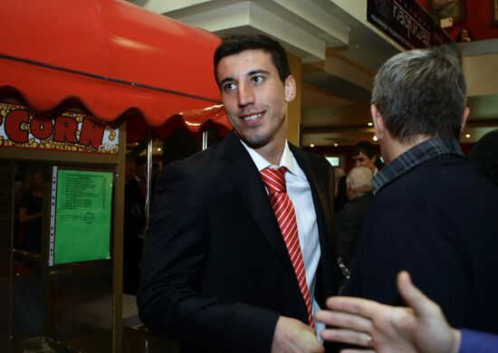 Spartak Moscow players awarded silver medals