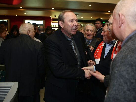 Spartak Moscow players awarded silver medals