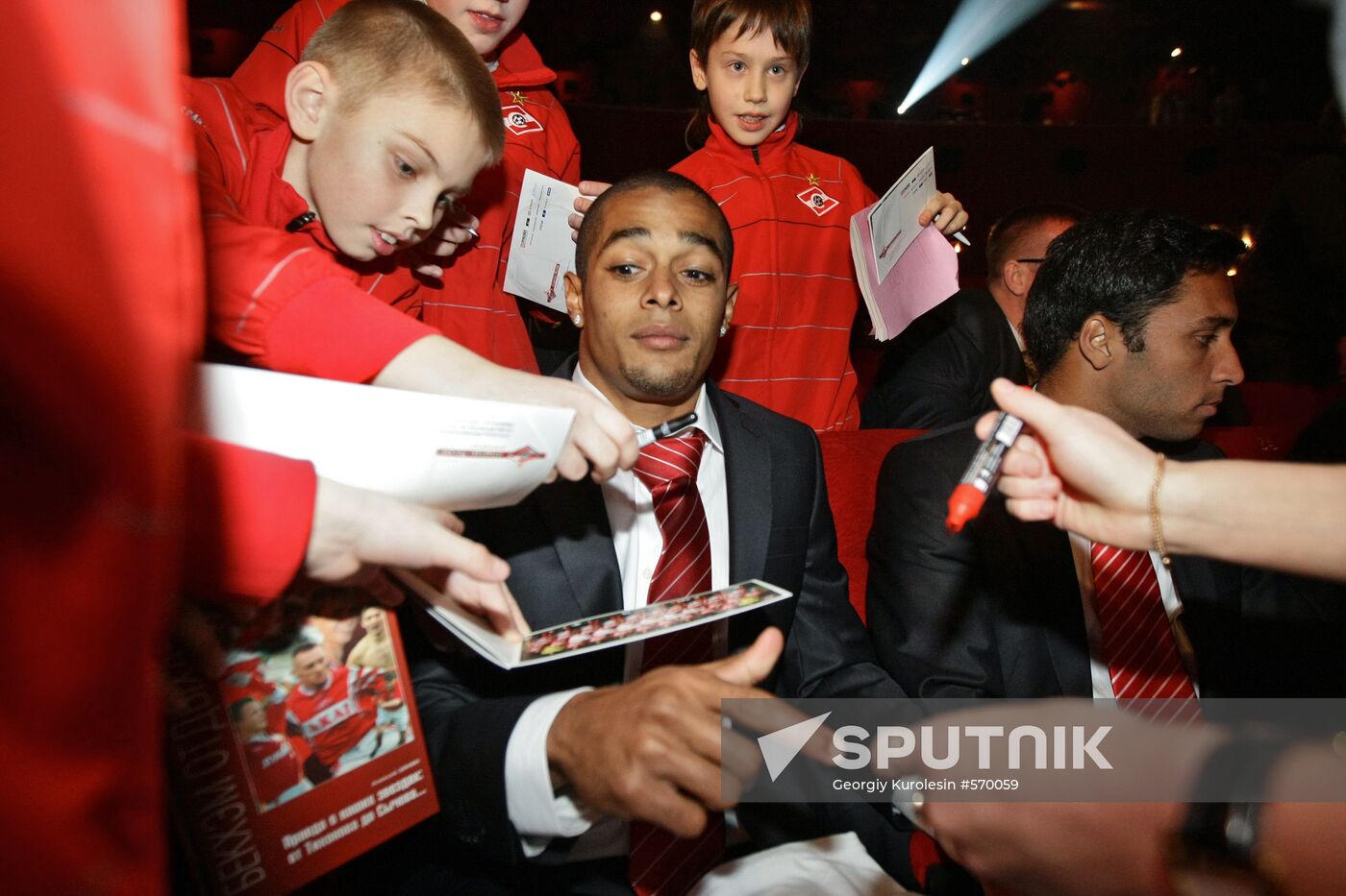 Spartak Moscow players awarded silver medals