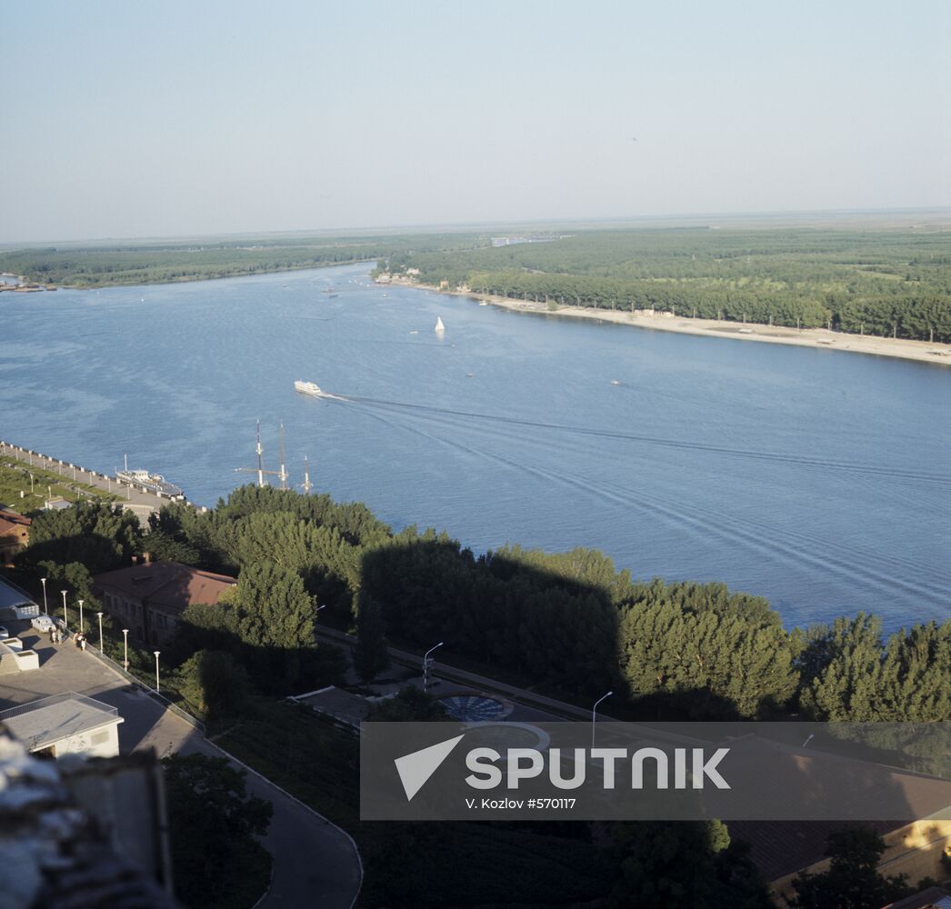 A view on the Don riverside