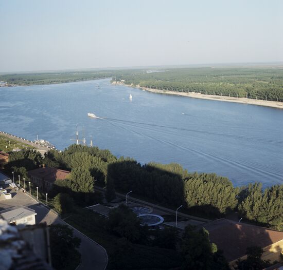 A view on the Don riverside