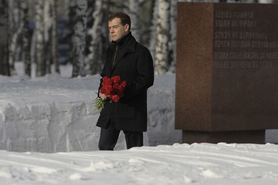 Dmitry Medvedev visits Russia's Siberian Federal District