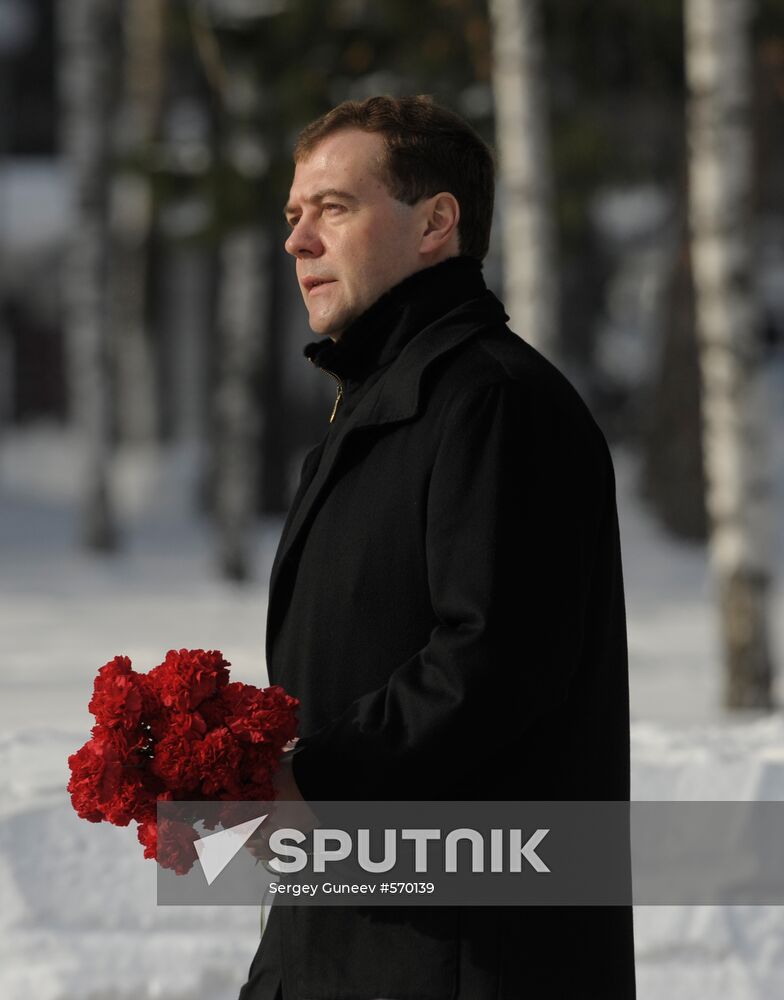 Dmitry Medvedev visits Russia's Siberian Federal District