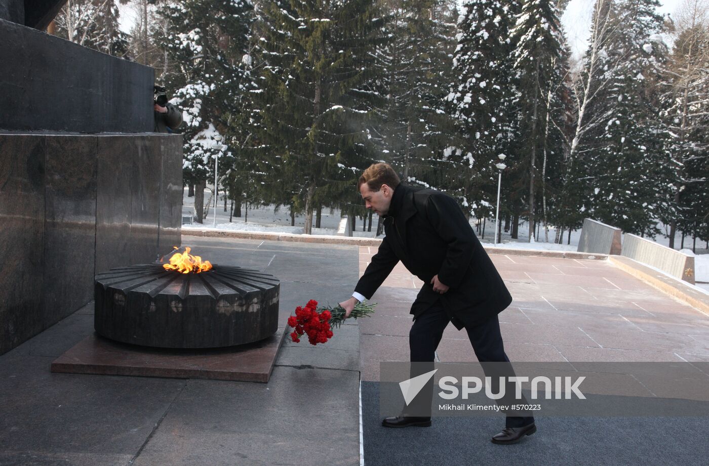 Dmitry Medvedev visits Russia's Siberian Federal District