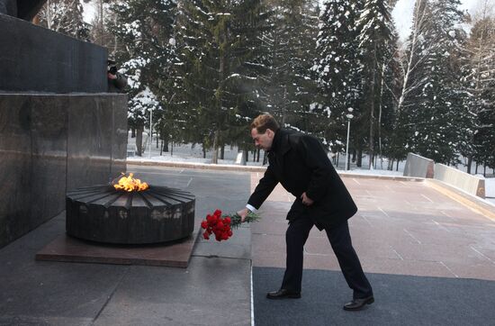 Dmitry Medvedev visits Russia's Siberian Federal District