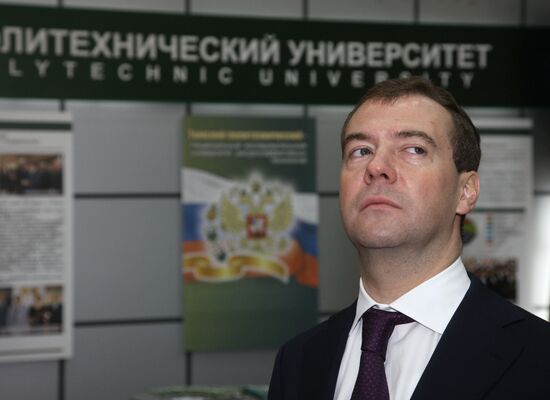 Dmitry Medvedev visits Russia's Siberian Federal District