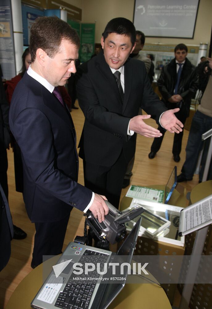 Dmitry Medvedev visits Russia's Siberian Federal District