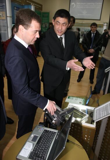 Dmitry Medvedev visits Russia's Siberian Federal District