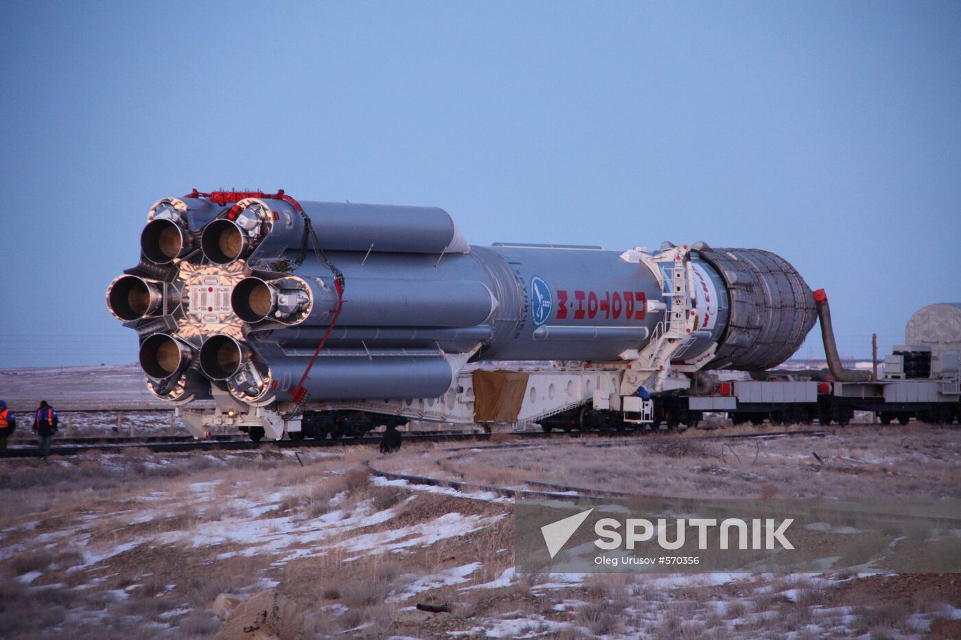 Proton-M rocket set for launch in Baikonur
