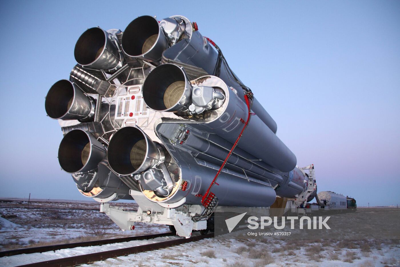 Proton-M rocket set for launch in Baikonur