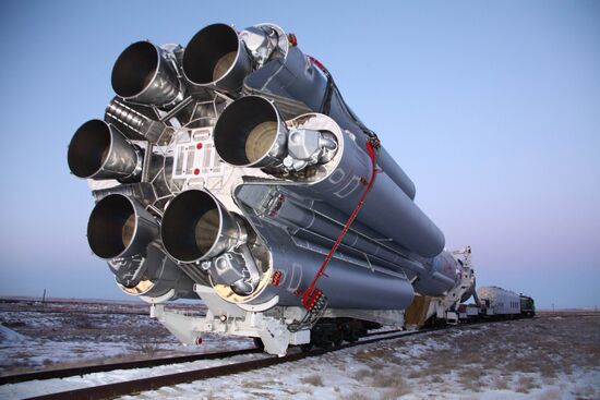 Proton-M rocket set for launch in Baikonur