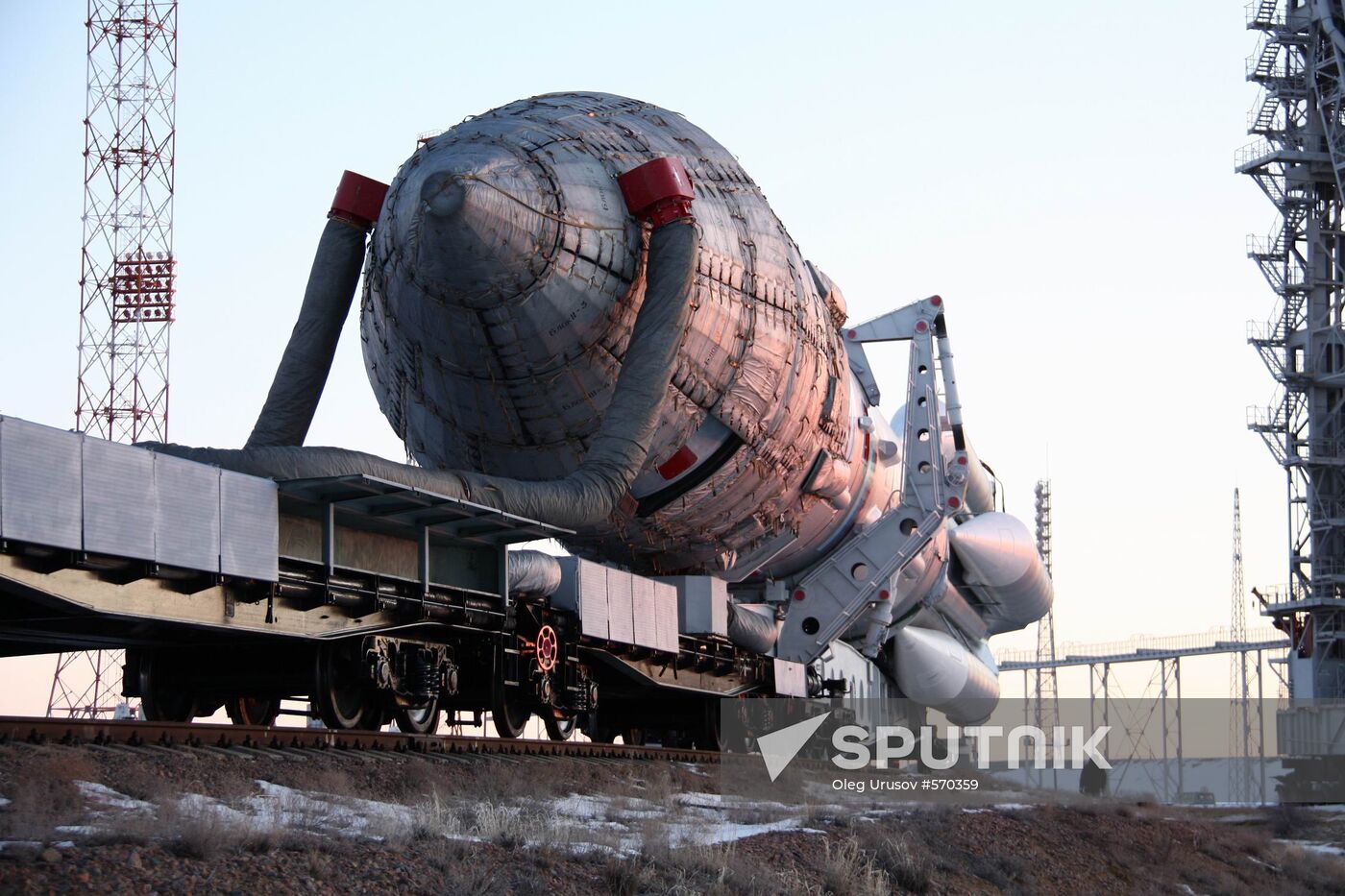 Proton-M rocket set for launch in Baikonur