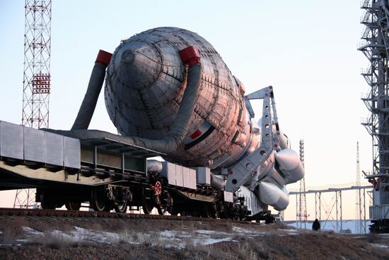 Proton-M rocket set for launch in Baikonur