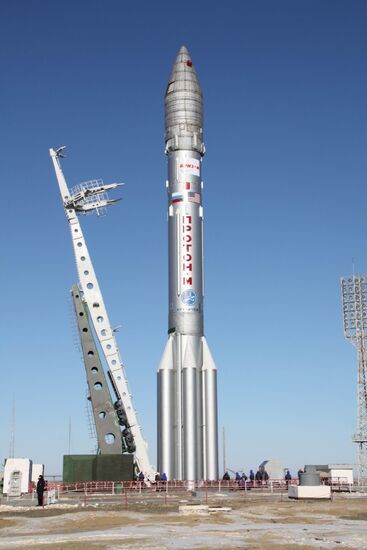 Proton-M rocket set for launch in Baikonur
