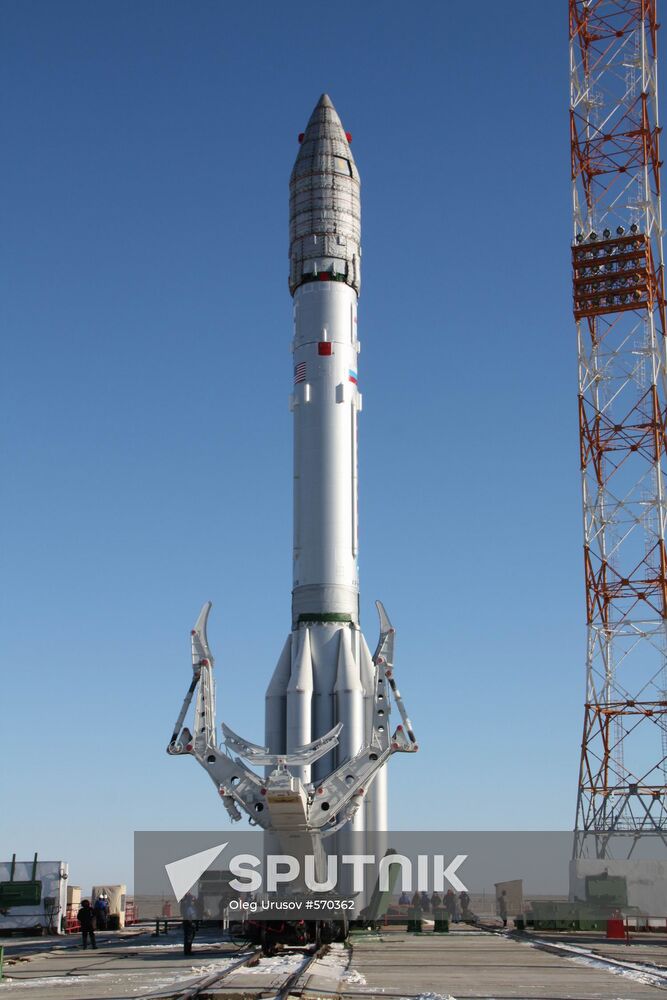 Proton-M rocket set for launch in Baikonur