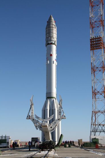 Proton-M rocket set for launch in Baikonur