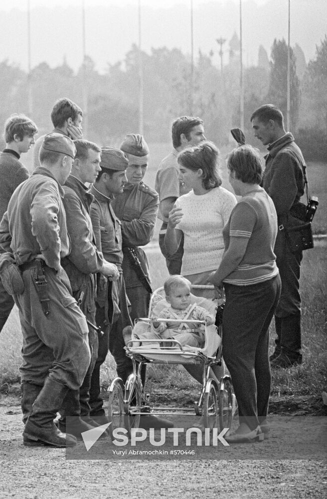 Prague Spring in Czechoslovakia