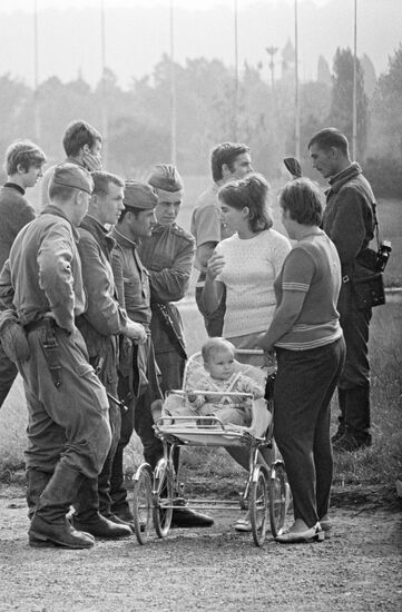 Prague Spring in Czechoslovakia
