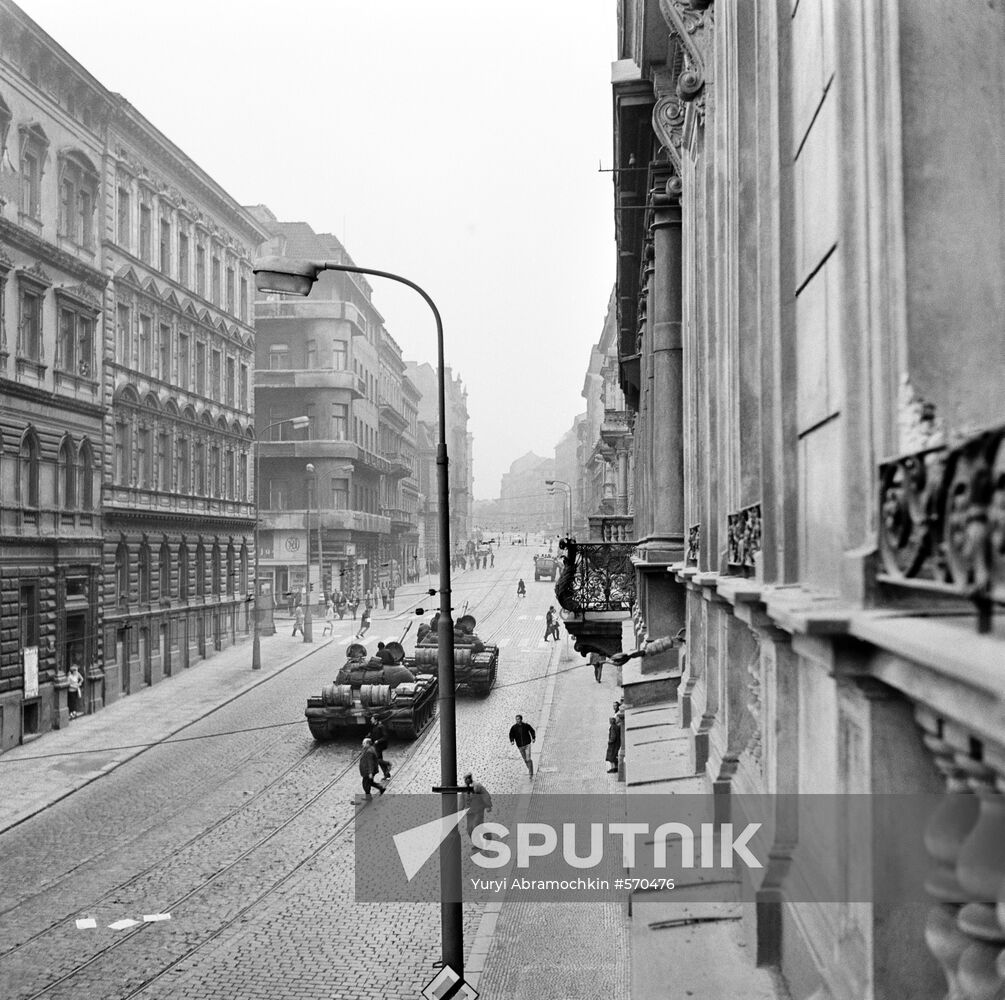 Prague Spring in Czechoslovakia