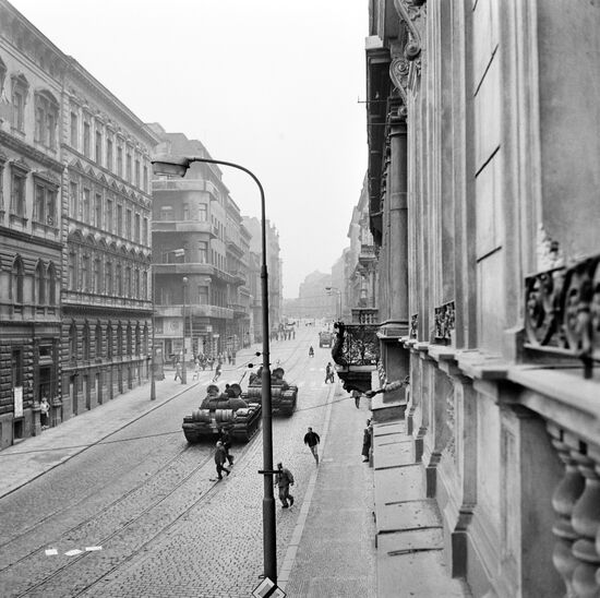 Prague Spring in Czechoslovakia