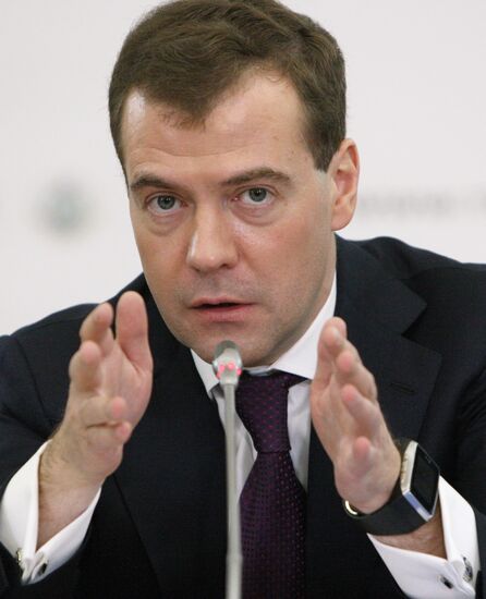 Meeting of Commission for Russian economy's modernization