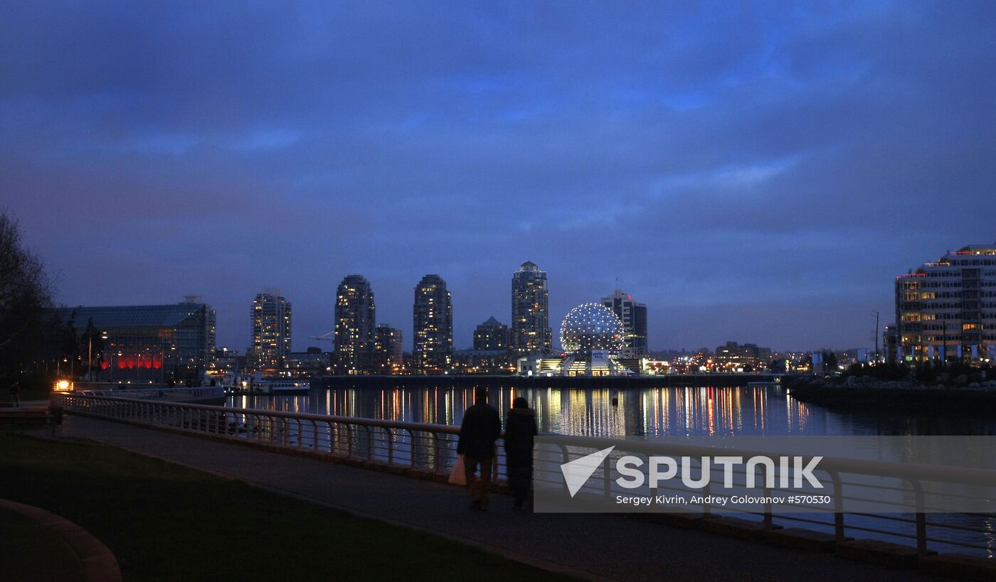 View of Olympic Village in Vancouver