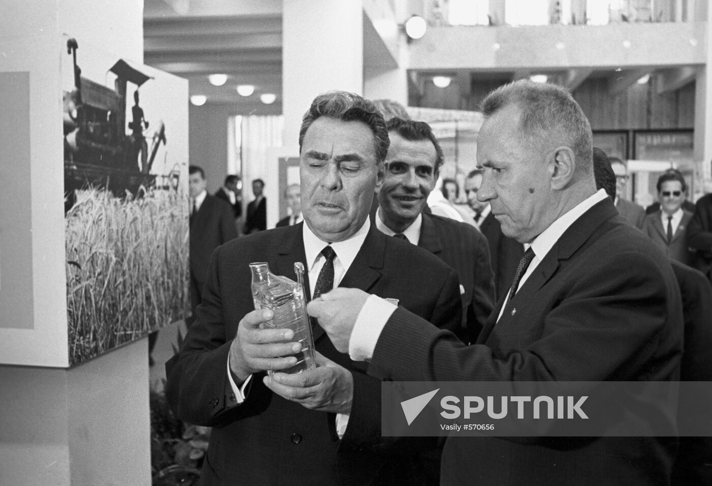 Leonid Brezhnev and Aleksei Kosygin