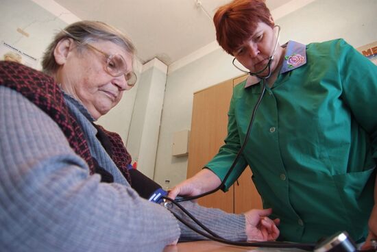 Veteran's home in Veliky Novgorod