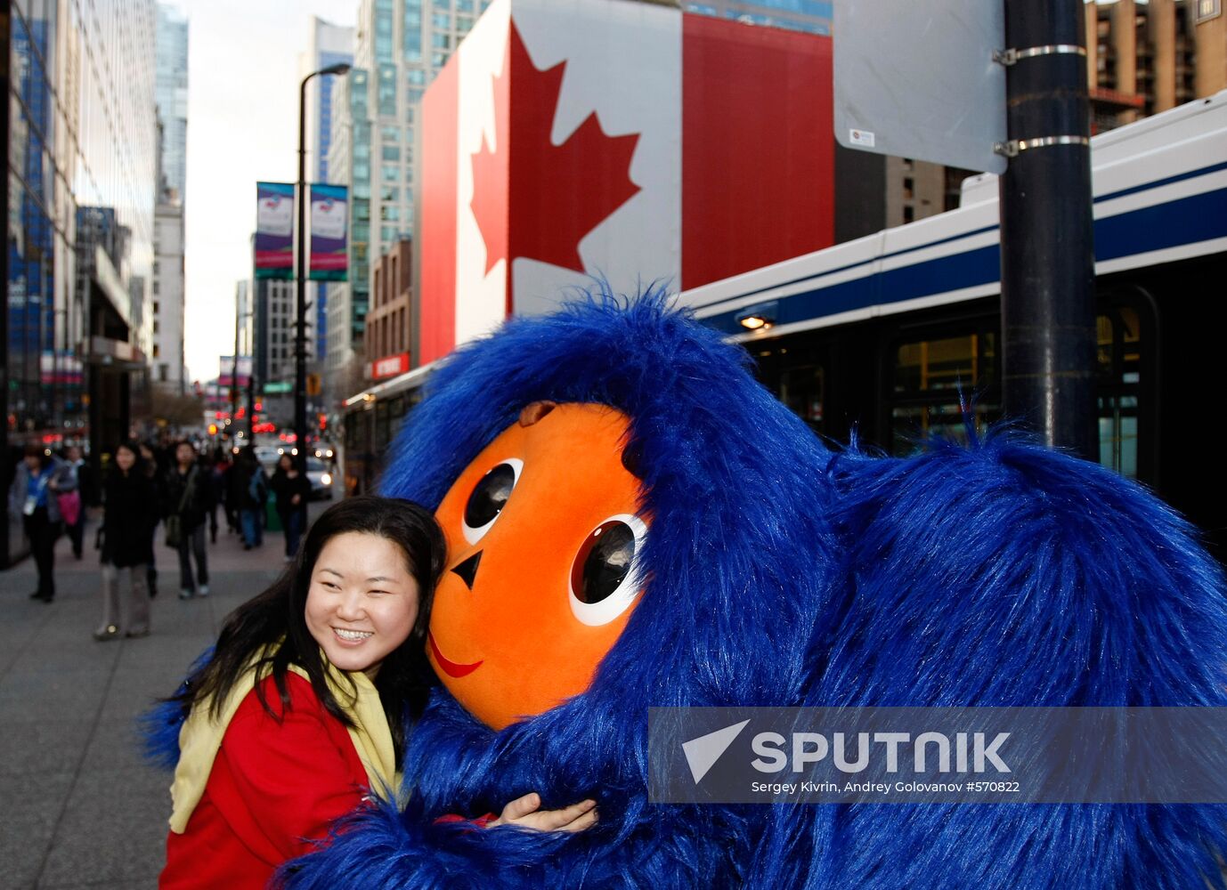 Mascot of Russian Olympic team Cheburashka