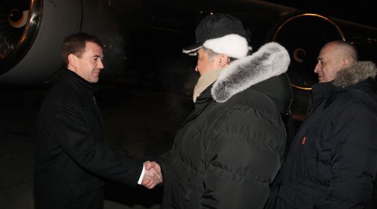 Dmitry Medvedev visits Siberian Federal District