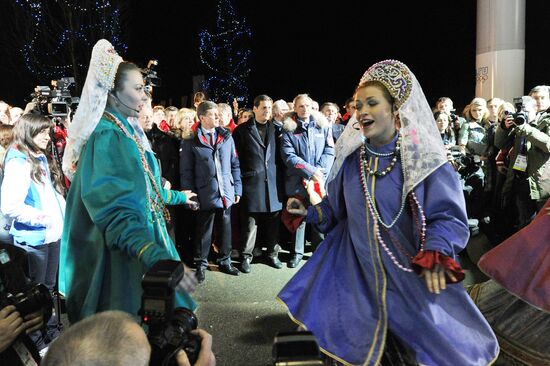 Opening ceremony of Russian House in Vancouver