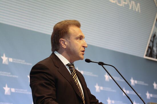 Russian First Deputy Prime Minister Igor Shuvalov