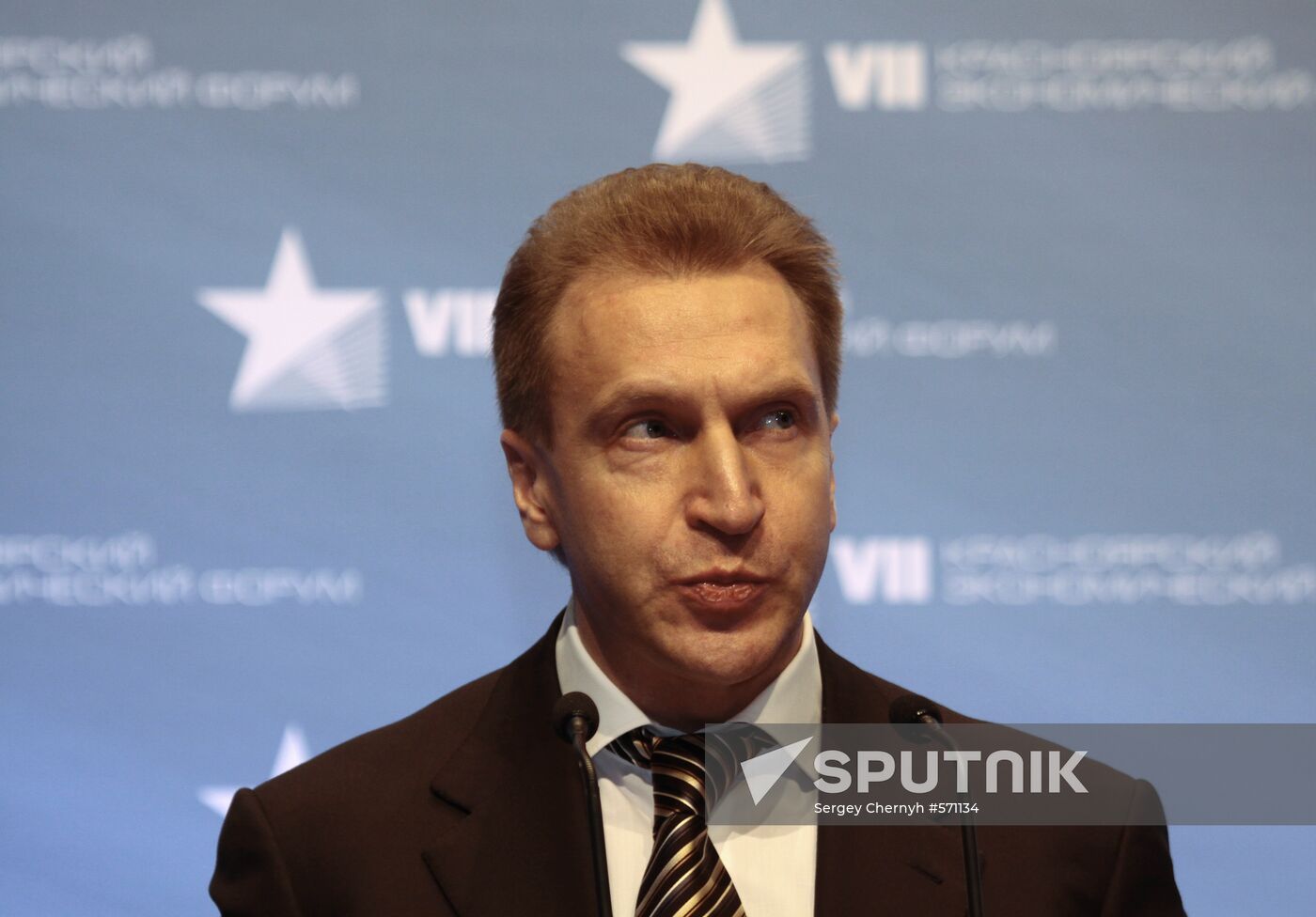 Russian First Deputy Prime Minister Igor Shuvalov