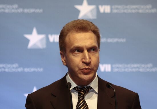 Russian First Deputy Prime Minister Igor Shuvalov