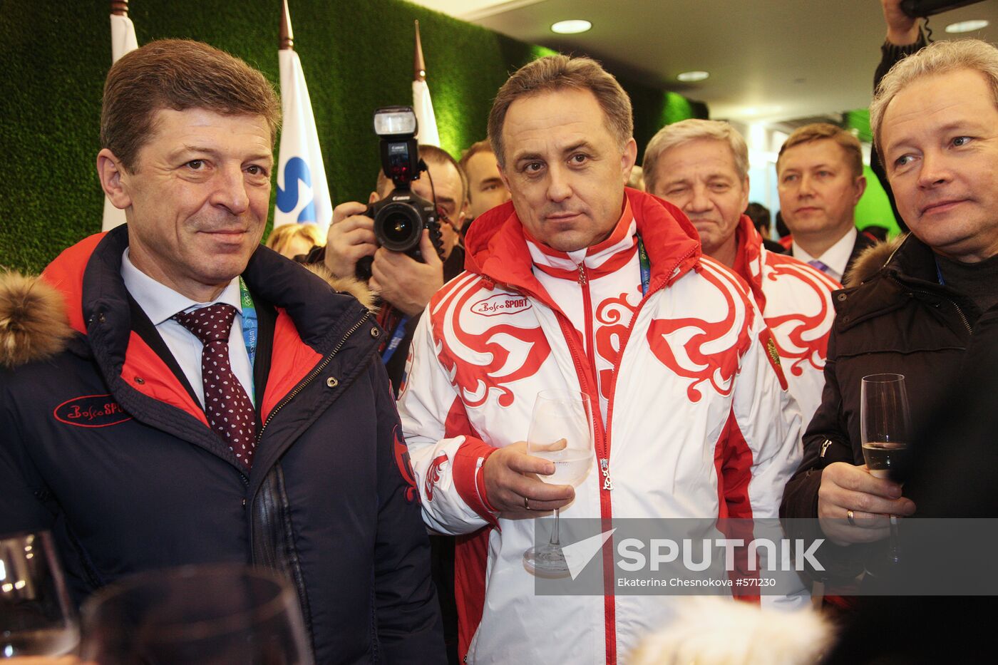 Dmitry Kozak and Vitaly Mutko